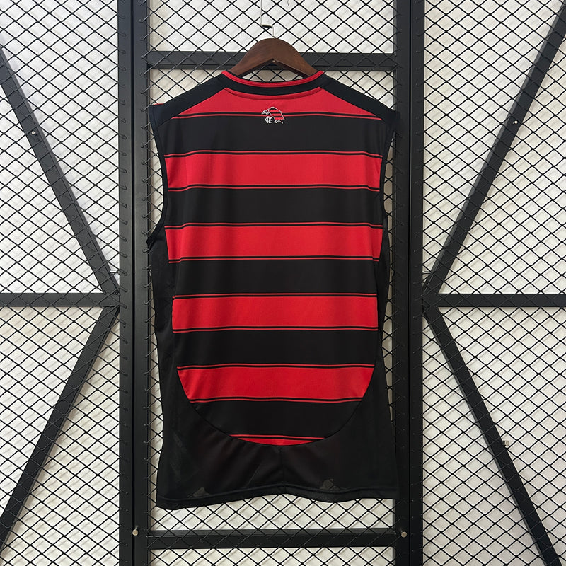 Camisa Flamengo Regata Home Adidas 25/26 - Versão Torcedor